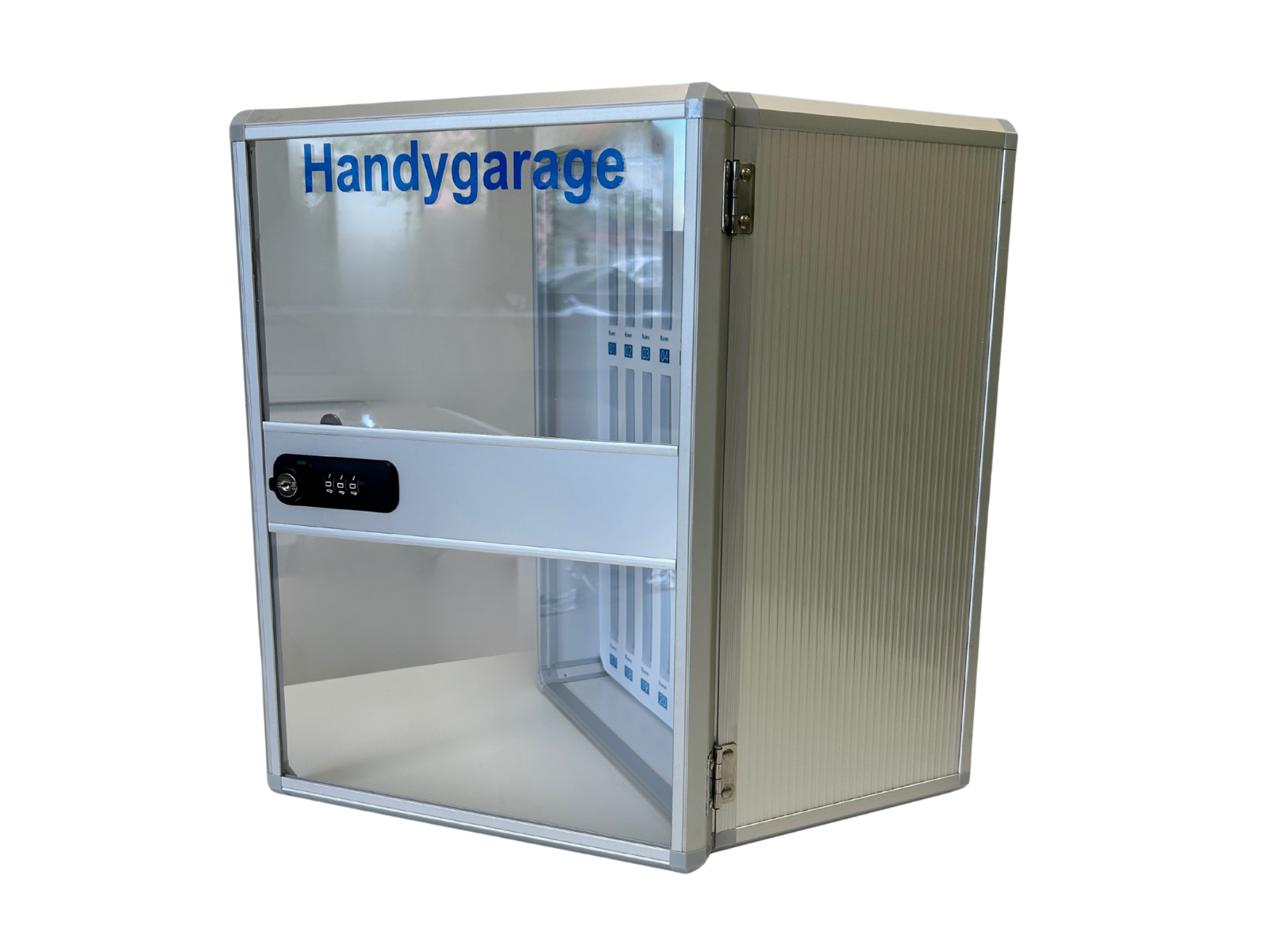 Handygarage mit 24 Slots und Zahlenschloss