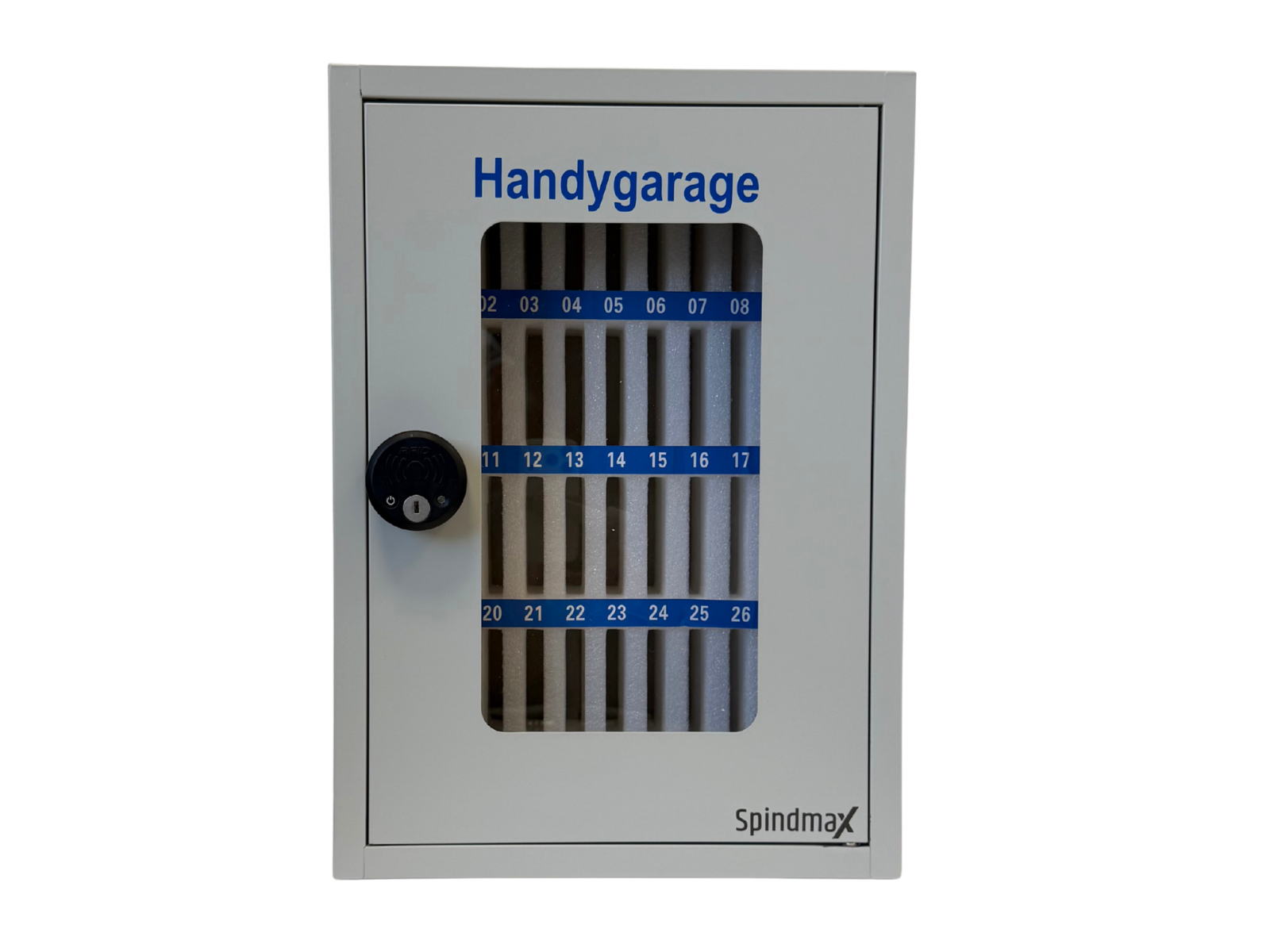 Handytresor aus Stahl mit 36 Slots mit RFID Schloss