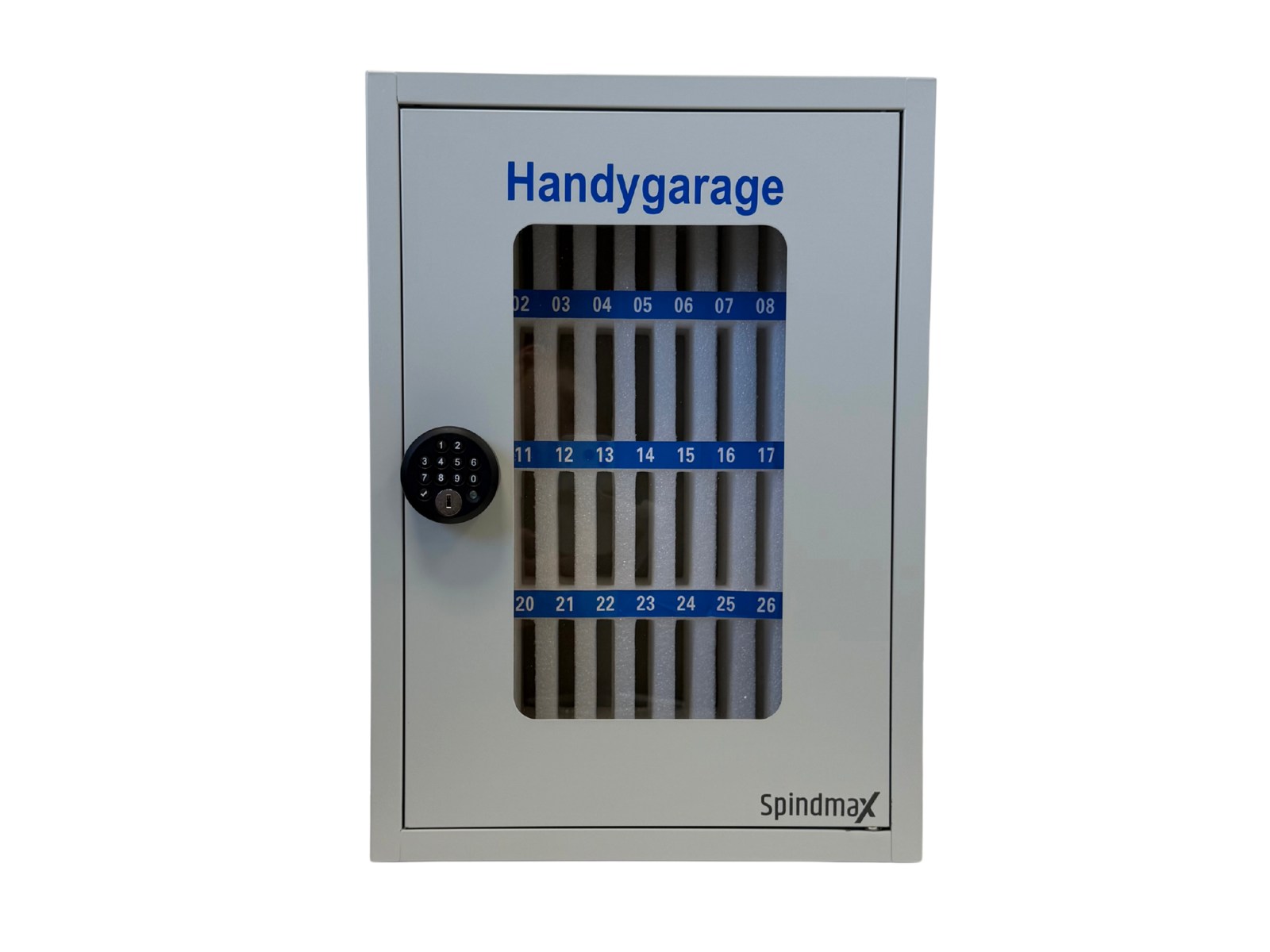 Handytresor aus Stahl mit 36 Slots mit PinCode Schloss Smart