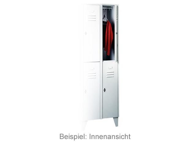 Eco Spind doppelstöckig - 5 Abteile 300mm Abteilbreite