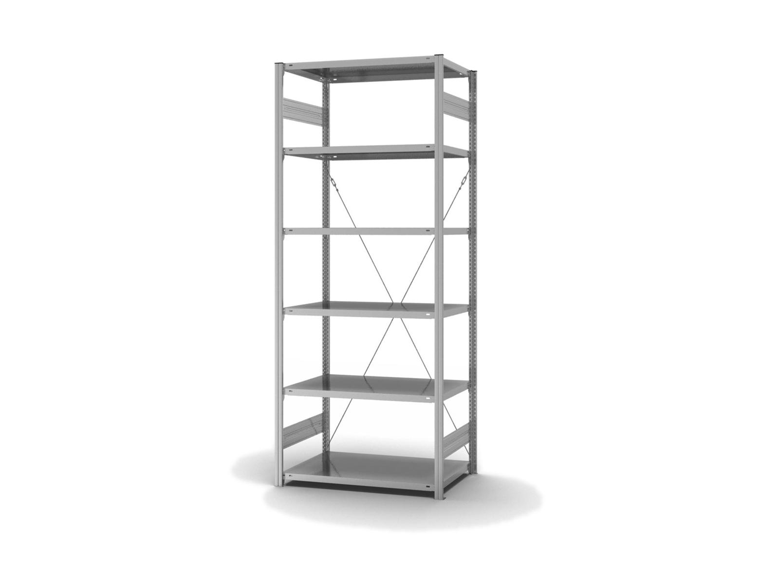 Fachbodenregal - Grundregal - 2500x1000x600 mm