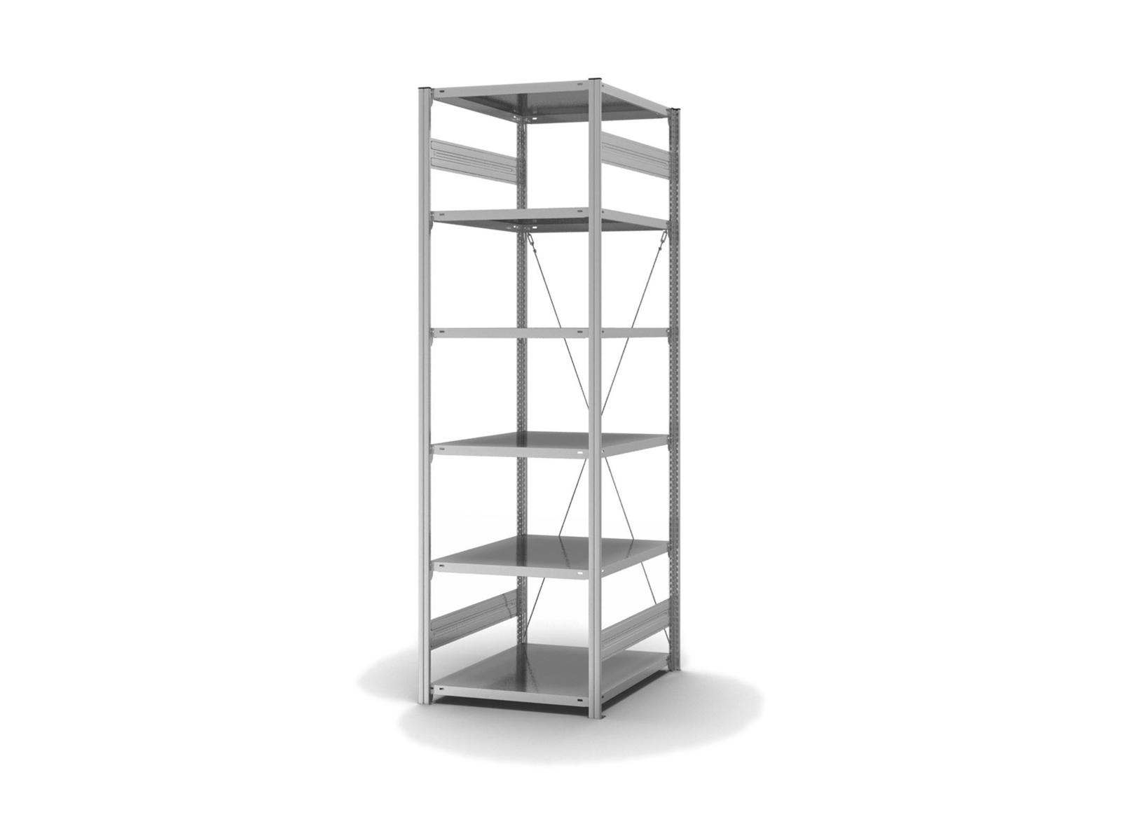 Fachbodenregal - Grundregal - 2500x750x800 mm