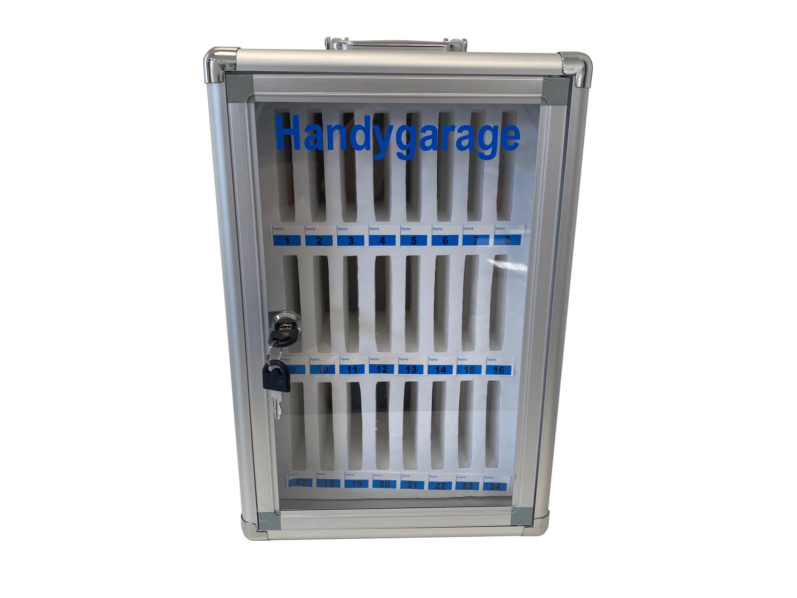 Handygarage mit 24 Slots