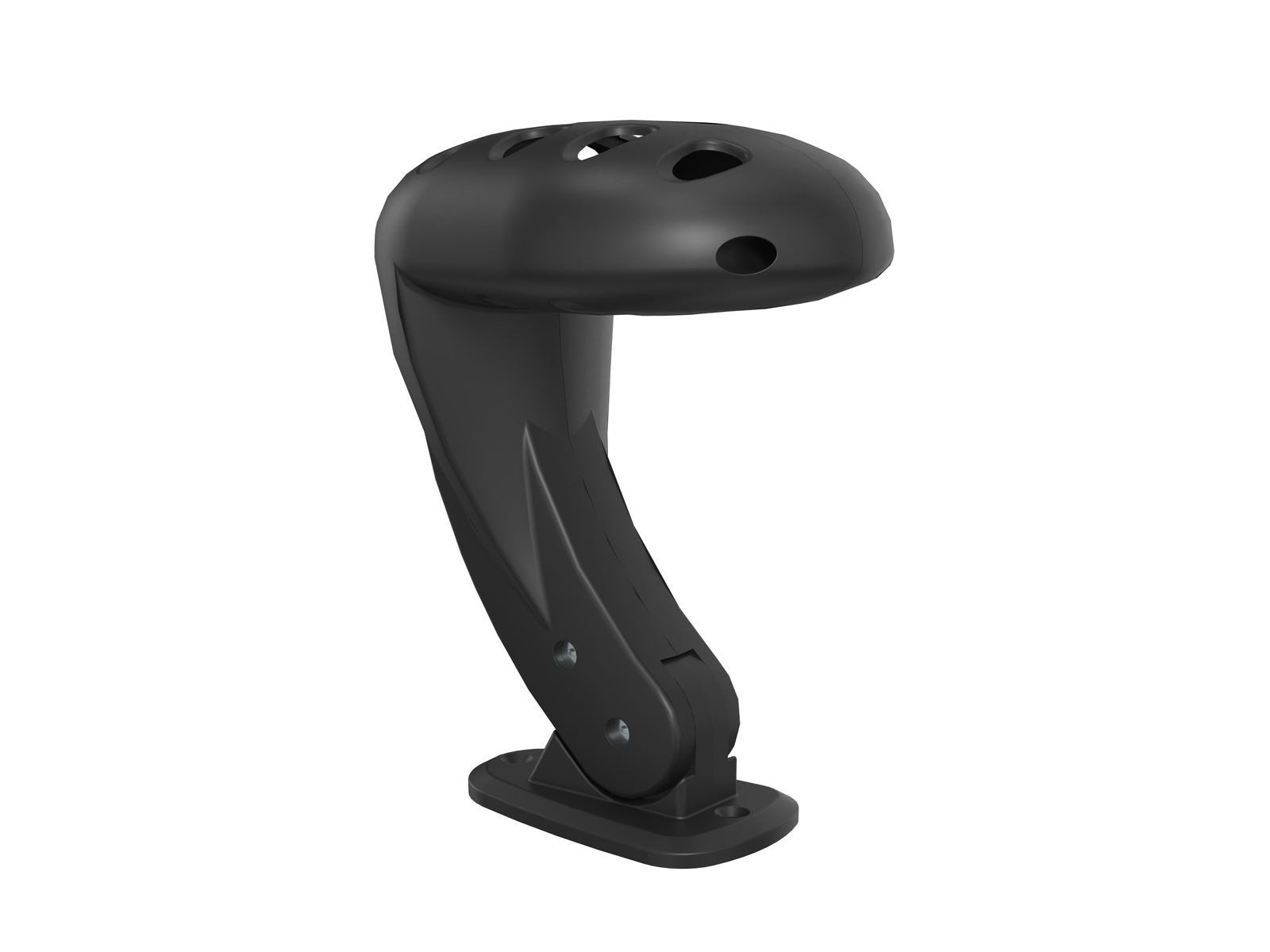 Helmhalter auf dem Schrank