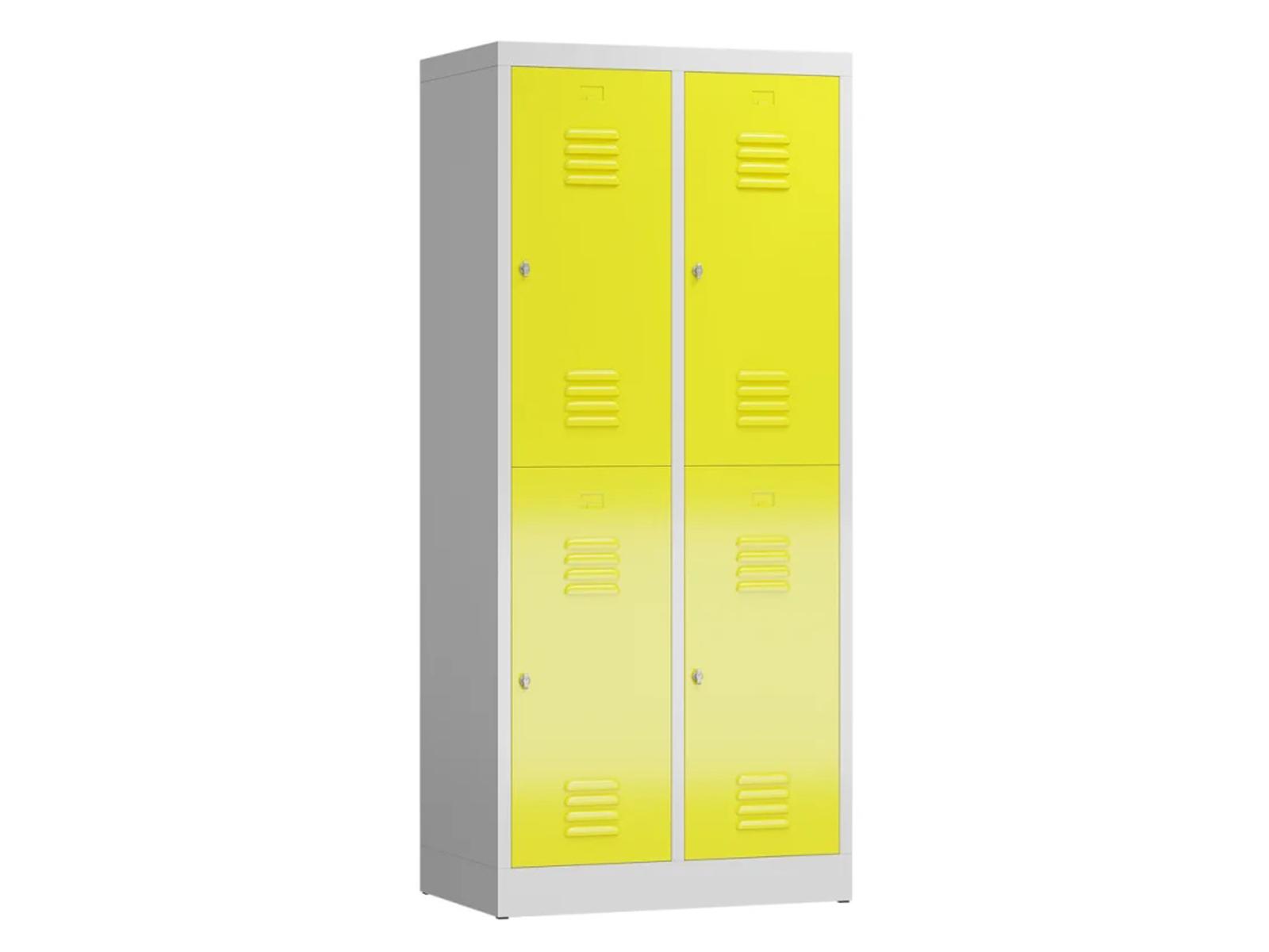Schulspind doppelstöckig - 2 Abteile 400mm Abteilbreite