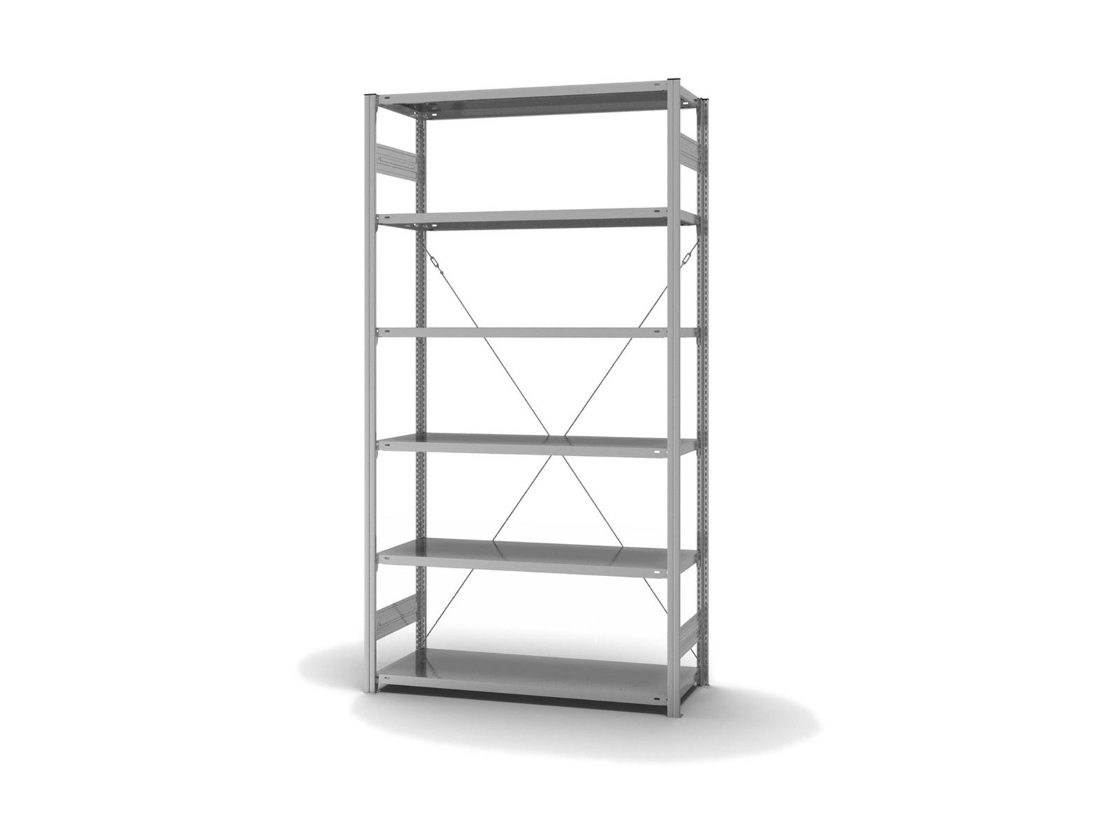 Fachbodenregal - Grundregal - 2500x1300x500 mm