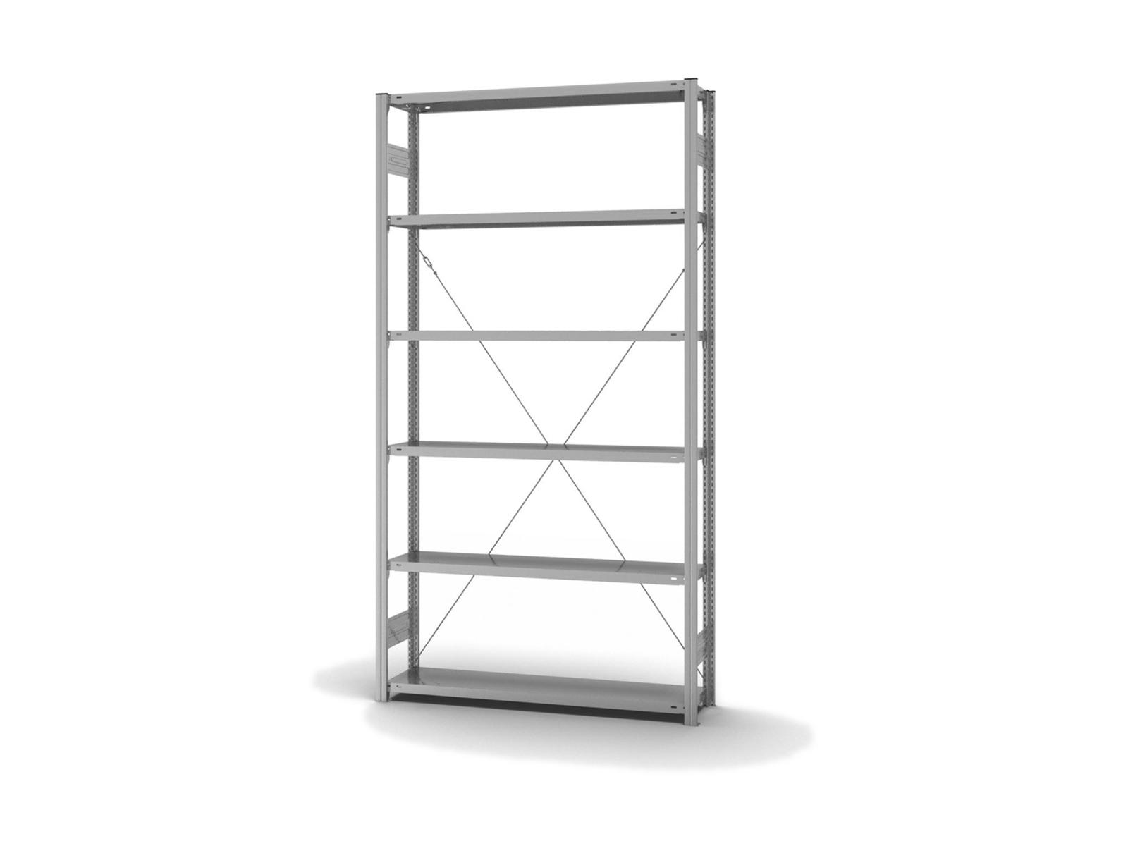 Fachbodenregal - Grundregal - 2500x1300x300 mm