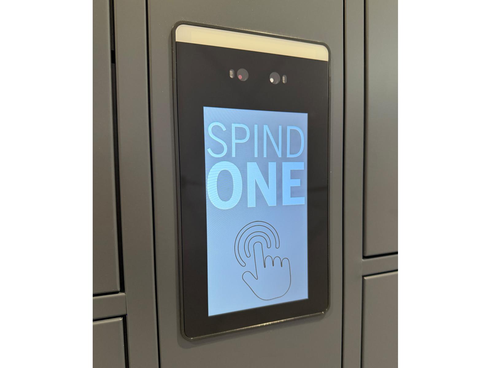 Schließfachschrank Serie Spind ONE - 10 Fächer / 2 Abteile mit 4 integrierten Schließmöglichkeiten