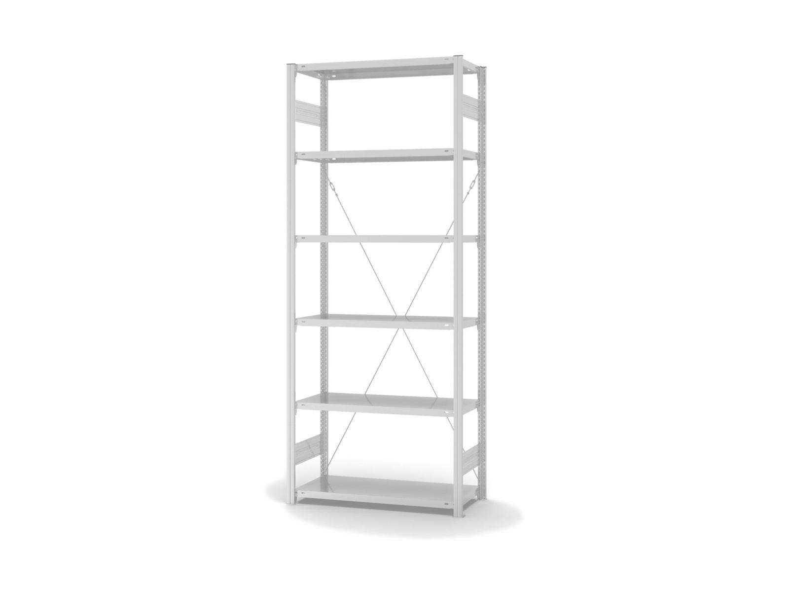 Lebensmittelregal - Hygienic - Grundregal - 2500x1000x400 mm