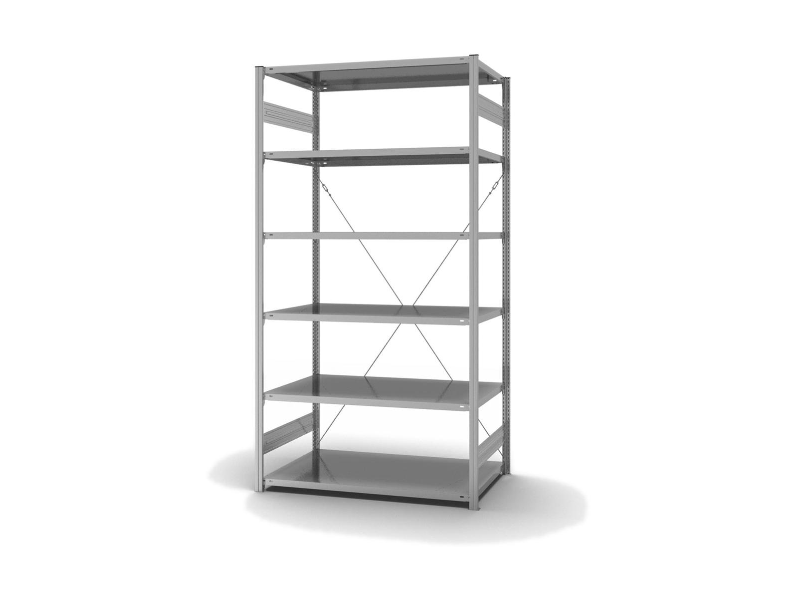 Fachbodenregal - Grundregal - 2500x1300x800 mm