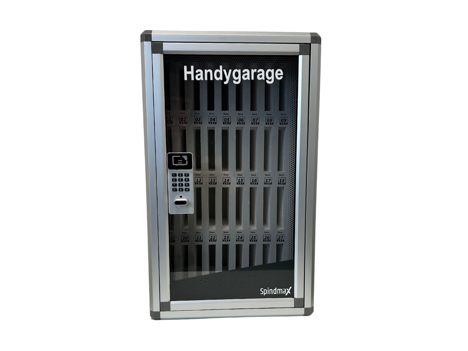 Handygarage mit 36 Slots - PinCode oder RFID